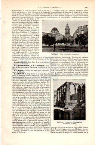 LAMINA V31361: Monasterio de Valldigna, Valencia