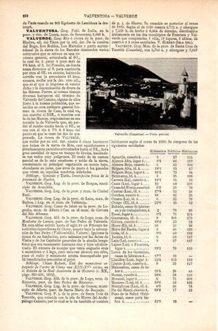 LAMINA V31311: Vista parcial de Valverde, Canarias