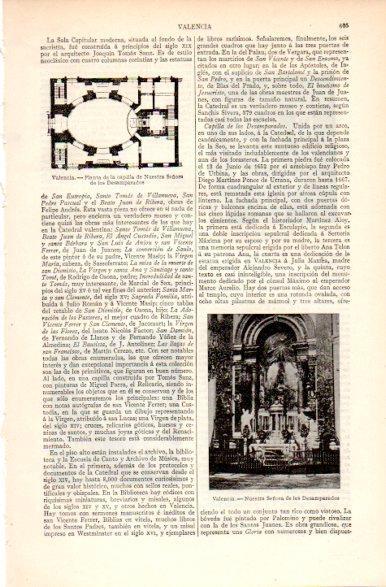 LAMINA V31265: Nuestra Señora de los Desamparados, Valencia