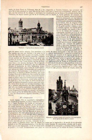 LAMINA V31266: Iglesia de los Santos Juanes, Valencia