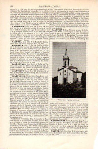 LAMINA V31250: Iglesia de Valdoviño, La Coruña