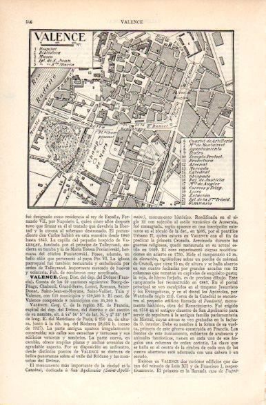 LAMINA V31251: Mapa de Valence