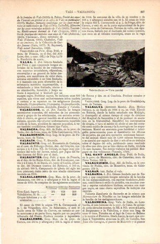 LAMINA V31305: Vista parcial de Vals-les-Bains