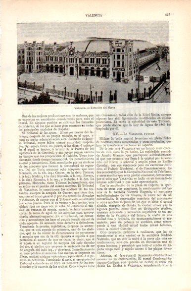 LAMINA V31279: Estacion del Norte, Valencia