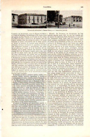 LAMINA V31283: Casino Teatro y Palacio de Justicia de Valencia de Alcantara