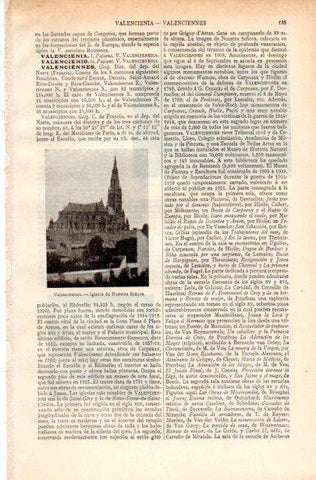 LAMINA V31285: Iglesia de Nuestra Señora en Valenciennes, Francia