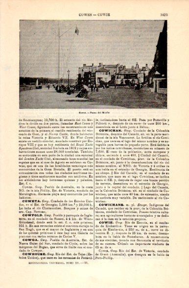 LAMINA V31487: Paseo del Muelle en Cowes