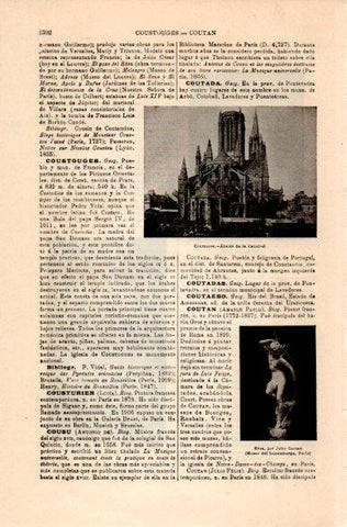 LAMINA V31483: Abadia de la Catedral de Coutances
