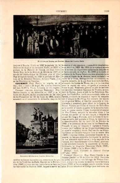 LAMINA V31481: Monumento del almirante Courbet en Abbeville