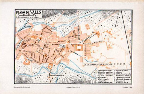 LAMINA V31473: Plano de Valls, Tarragona