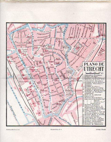 LAMINA V31524: Plano de Utrecht