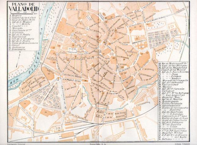 LAMINA V31527: Plano de Valladolid