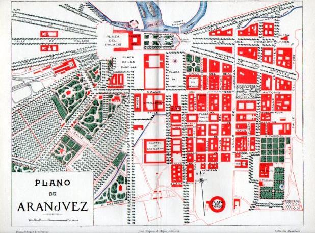 LAMINA V31512: Plano de Aranjuez