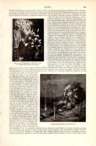 LAMINA V31238: Cabeza de san Pablo por Valdes Leal