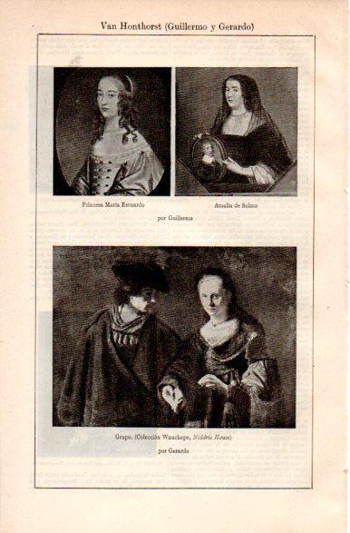 LAMINA V31411: Obras por Van Honthorst