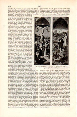 LAMINA V31408: Postigos del Triptico del Colegio del Patriarca de Valencia