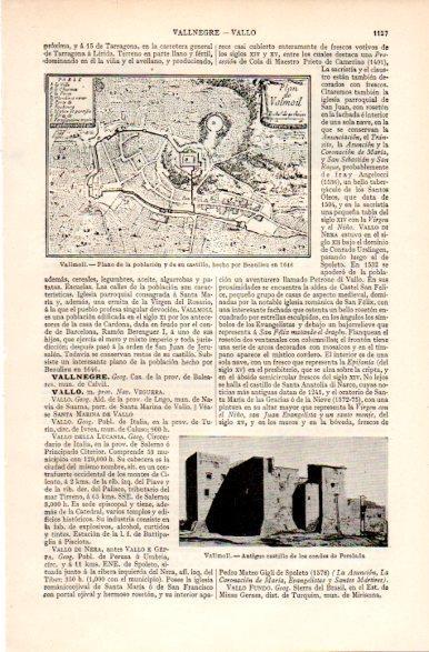 LAMINA V31393: Plano y Castillo de los condes de Perelada en Vallmoll, Tarragona