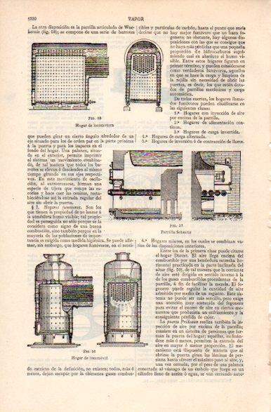 LAMINA V31427: Hogar de locomotora y locomovil de vapor