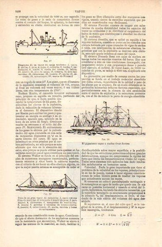 LAMINA V31453: Vapor a ruedas Great Eastern