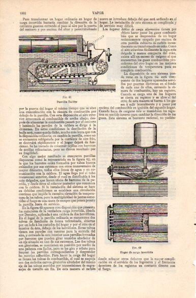 LAMINA V31426: Parrilla Tailfer de vapor