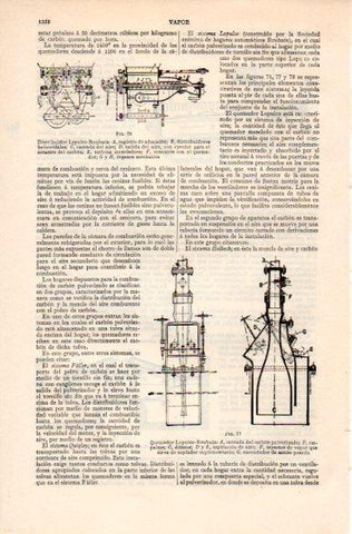 LAMINA V31429: Quemador Lopulco-Roubaix de vapor