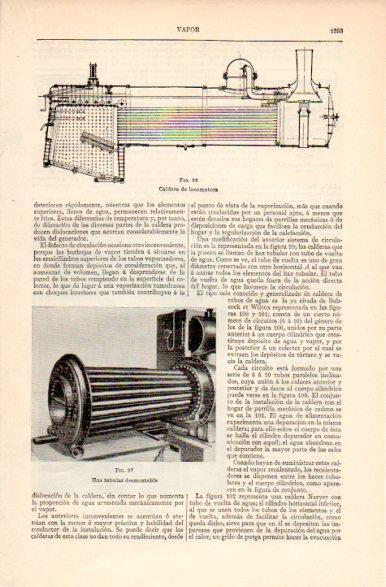 LAMINA V31433: Caldera de locomotora