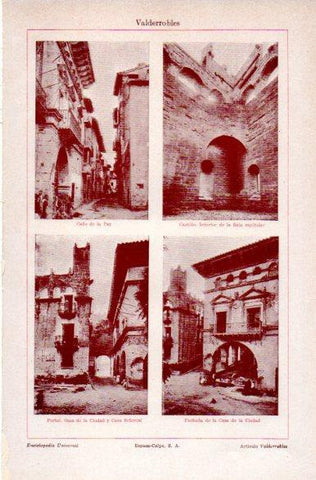LAMINA V31236: Vistas de Valderrobles