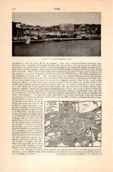 LAMINA V31041: Plano y puerto de Cork
