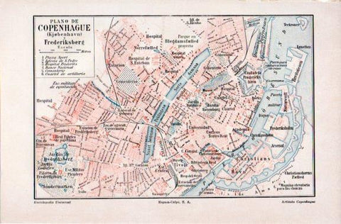LAMINA V31028: Plano de Copenhague
