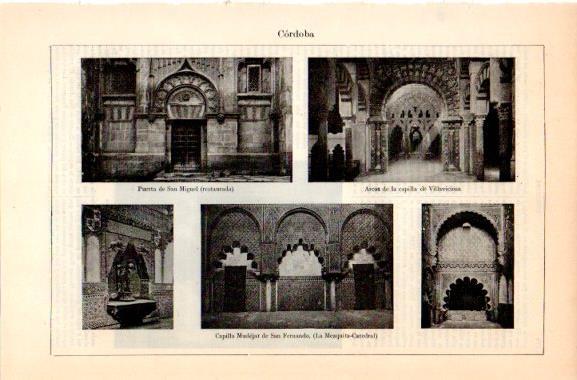 LAMINA V31018: Catedral de Cordoba