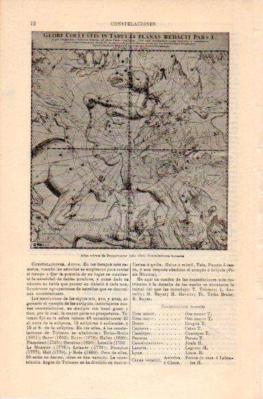 LAMINA V30938: Atlas celeste de Doppelmayer, constelaciones boreales
