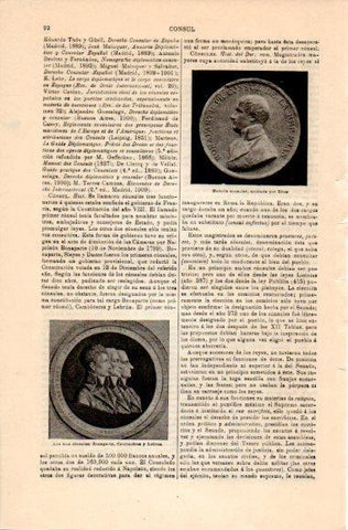LAMINA V30944: Los tres consules Bonaparte, Cambaceres y Lebrun