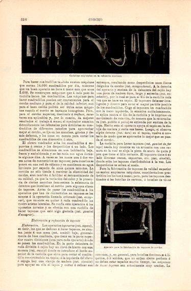 LAMINA V30995: Cuchillas para la industria del corcho