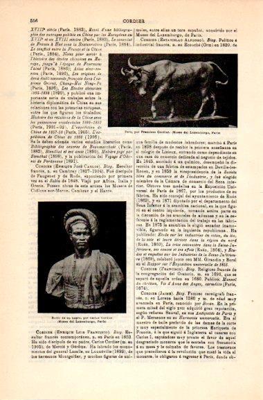 LAMINA V30999: Busto de un negro por C. Cordier 