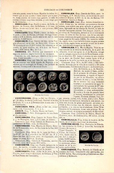 LAMINA V30980: Monedas de Coreira