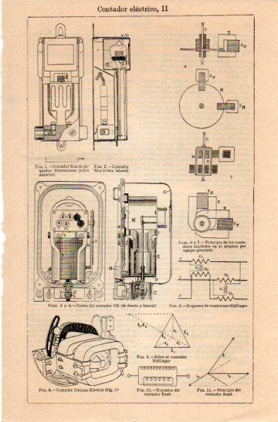 LAMINA V30984: Contador electrico II