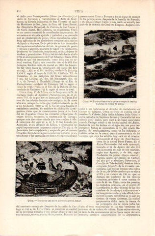 LAMINA V31187: Excavaciones en Utica, Tunez