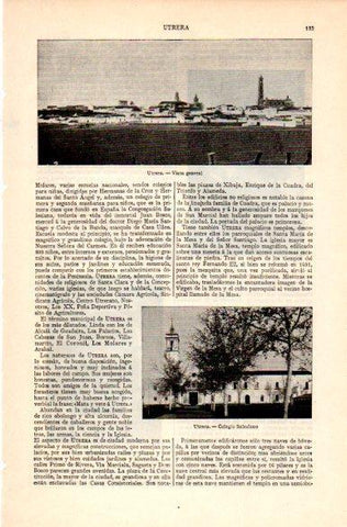 LAMINA V31188: Vista y colegio en Utrera