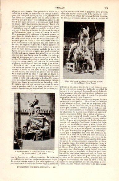 LAMINA V31196: Estatua ecuestre de Victor Manuel II en Roma