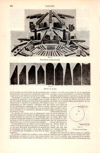 LAMINA V31197: Perfiles de muelas