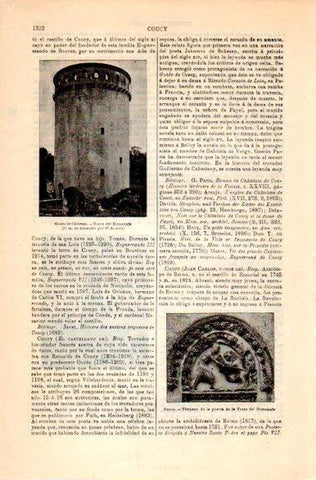 LAMINA V31178: Torre del Homenaje Coucy-le-Chateau