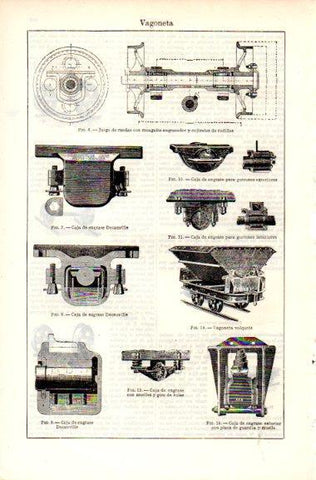 LAMINA V31164: Vagoneta