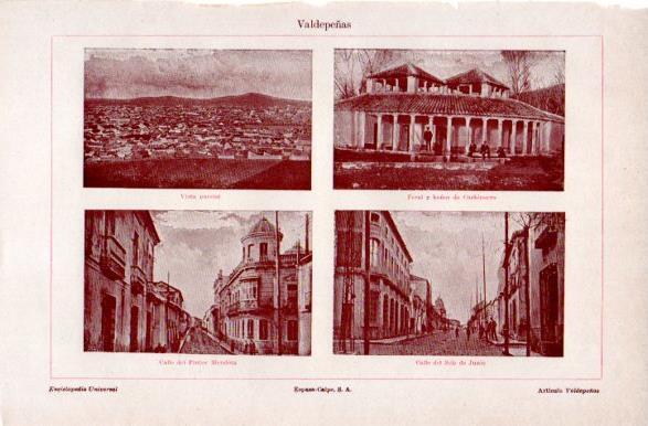 LAMINA V31167: Vistas de Valdepeñas