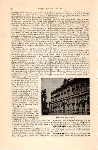 LAMINA V31175: Palacio de la Consulta, Roma