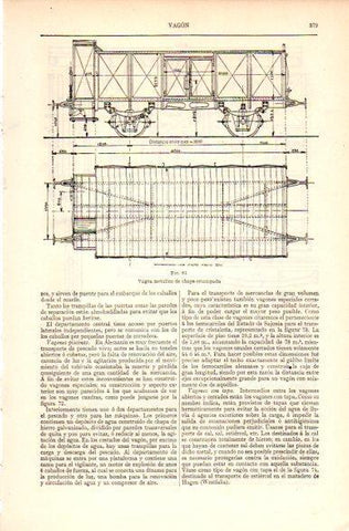LAMINA V31222: Vagon metalico de chapa estampada