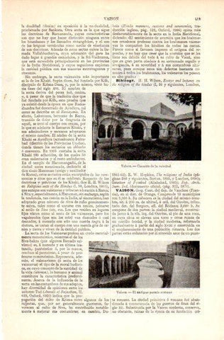 LAMINA V31227: Claustro y puente romano en Vaison