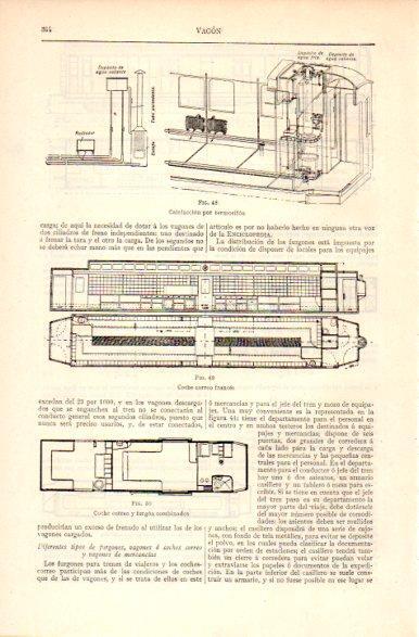 LAMINA V31205: Planta coche correo de Francia