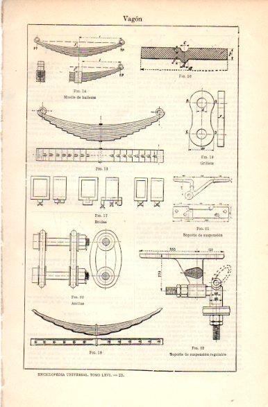 LAMINA V31214: Vagon