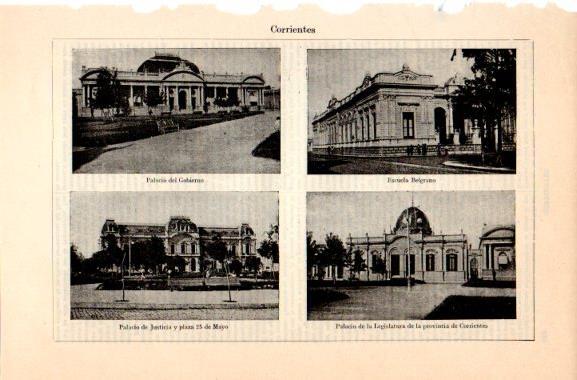 LAMINA V31115: Edificios en Corrientes, Argentina