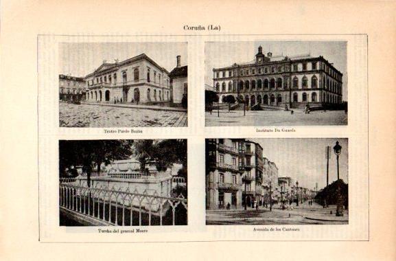 LAMINA V31116: Edificios en La Coruña
